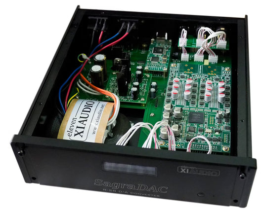 New! Eleven Audio Sagra DAC 2 Premium 27-Bit R2R Digital to Analog Converter